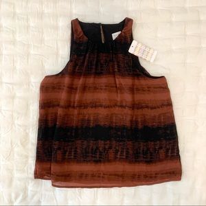 Rust and Black Tank